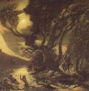 Siegfried and the Rhine Maidens (mk19) Albert Pinkham Ryder